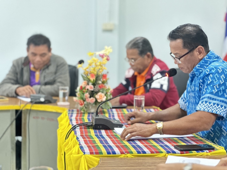 การประชุมคณะกรรมการช่วยเหลือประชาชนขององค์การบริหารส่วนตำบลหนองฮาง ครั้งที่ 6