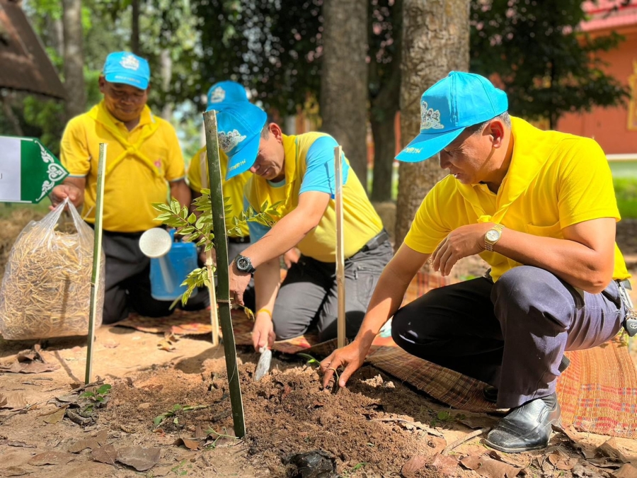 โครงการจิตอาสาพัฒนาตำบลหนองฮาง อำเภอม่วงสามสิบ จังหวัดอุบลราชธานี